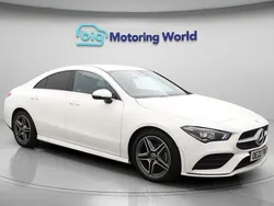 White Used 2022 Mercedes CLA180 AMG line Sedan | £23,700 (Fair price)