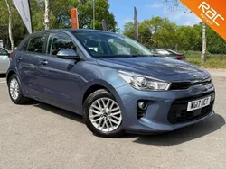Blue Used 2017 Kia Rio 2 Hatchback | £7,695 (Fair price)