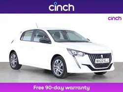 White Used 2022 Peugeot 208 Active Premium Hatchback | £13,349 (Fair price)
