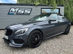 Grey Used 2015 Mercedes C250 AMG line Sedan | £14,295 (A bit pricey)