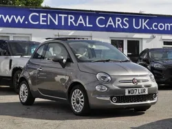 Grey Used 2017 Fiat 500 Lounge Hatchback | £6,995 (Fair price)