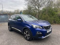 Blue Used 2018 Peugeot 3008 Allure SUV | £7,791 (Expensive)