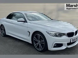 White Used 2016 BMW 420 M Sport Cabriolet | £16,356 (Fair price)