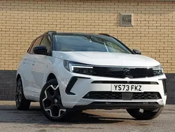 White Used 2023 Vauxhall Grandland X Ultimate SUV | £22,498 (A bit pricey)