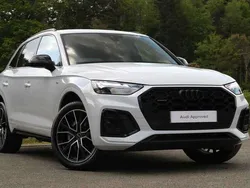 White Used 2024 Audi Q5 Black Edition SUV | £44,495 (Expensive)