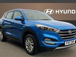 Blue Used 2017 Hyundai Tucson SE SUV | £10,993 (Good price)