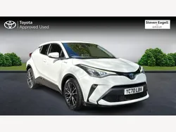 White Used 2020 Toyota C-HR SUV | £17,830 (Expensive)
