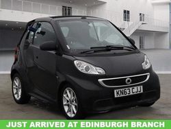 Black Used 2013 Smart ForTwo Cabrio Passion Cabriolet | £4,995 (A bit pricey)