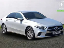 Silver Used 2021 Mercedes A200 Executive Sedan | £21,299 (Fair price)