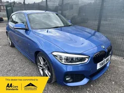 Blue Used 2018 BMW 120 M Sport Hatchback | £10,295 (Fair price)