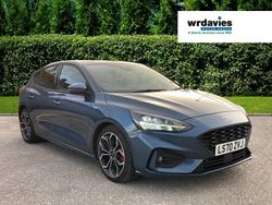 Blue Used 2020 Ford Focus ST-Line X Hatchback | £14,499 (Fair price)