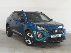 Metallic obsession blue New 2025 Peugeot 2008 Allure SUV | £24,998 (Fair price)