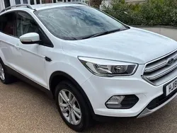 White Used 2018 Ford Kuga Zetec SUV | £9,988 (Fair price)