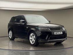 Black Used 2021 Land Rover Range Rover Sport HSE SUV | £30,500