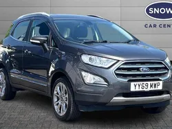 Grey Used 2019 Ford Ecosport Titanium SUV | £13,599 (Fair price)