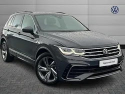 Grey Used 2024 VW Tiguan R-line Edition SUV | £28,431 (Fair price)