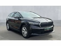 Black magic pearl effect Used 2024 Skoda Enyaq iV SUV | £28,690 (Fair price)