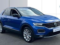 Blue Used 2020 VW T-Roc SEL SUV | £16,691 (Fair price)