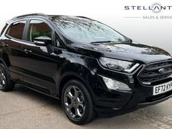 Black Used 2022 Ford Ecosport ST-Line SUV | £12,082 (Fair price)