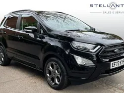 Black Used 2022 Ford Ecosport ST-Line SUV | £12,282 (Fair price)