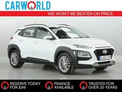 White Used 2019 Hyundai Kona SE SUV | £8,966 (Fair price)