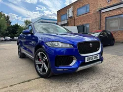 Blue Used 2019 Jaguar F-Pace S SUV | £18,990 (Fair price)
