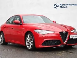 Red Used 2017 Alfa Romeo Giulia Veloce Sedan | £13,990 (Good price)