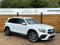 White Used 2022 Mercedes GLB200 AMG line SUV | £29,190 (Fair price)