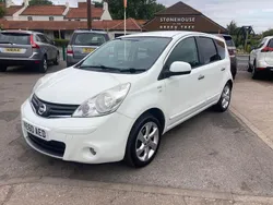 White Used 2010 Nissan Note N-TEC MPV | £2,095 (Fair price)