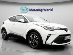 White Used 2022 Toyota C-HR Design SUV | £18,400 (Fair price)