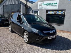 Black Used 2014 Vauxhall Zafira Tourer SRi MPV | £3,800 (Good price)