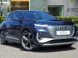 Blue Used 2022 Audi Q4 e-tron S-Line SUV | £25,307 (Fair price)