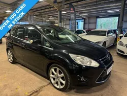 Black Used 2012 Ford C-MAX Titanium MPV | £3,490 (Fair price)