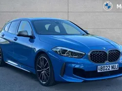 Misano blue metallic Used 2022 BMW M135 Comfort Edition Hatchback | £27,871 (Fair price)