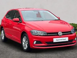 Red Used 2019 VW Polo Edition Hatchback | £13,295 (Fair price)