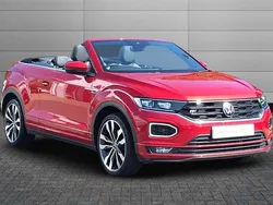 Black Used 2021 VW T-Roc Cabriolet R-line Cabriolet | £25,495 (Fair price)