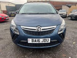 Blue Used 2016 Vauxhall Zafira Design Edition MPV | £4,650 (Good price)