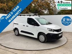 White Used 2020 Peugeot Partner Van | £11,995 (Fair price)