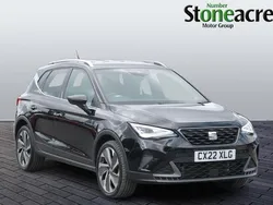 Black Used 2022 Seat Arona FR Sport SUV | £15,495 (Fair price)
