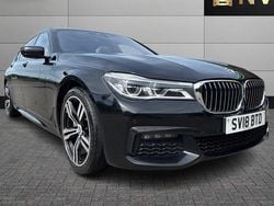 Black Used 2018 BMW 740L M Sport Sedan | £19,995 (Fair price)