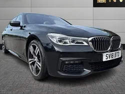 Black Used 2018 BMW 740L M Sport Sedan | £22,995 (Expensive)