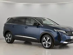 Blue Used 2022 Peugeot 5008 Allure Premium MPV | £19,295 (Fair price)