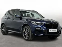 Blue Used 2021 BMW X5 M Sport SUV | £50,000 (Fair price)