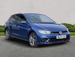Blue Used 2024 VW Polo R-line Hatchback | £18,199 (Fair price)