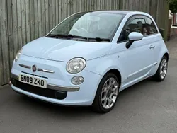 Blue Used 2009 Fiat 500 Lounge Hatchback | £2,295 (A bit pricey)