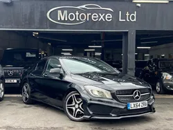 Black Used 2014 Mercedes CLA220 AMG Sedan | £9,450 (Fair price)