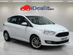 White Used 2018 Ford C-MAX Zetec MPV | £5,990 (Fair price)