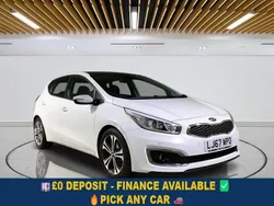 White Used 2017 Kia Ceed 4 Hatchback | £7,549 (Fair price)