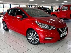 Red Used 2018 Nissan Micra Acenta Hatchback | £8,789 (Fair price)