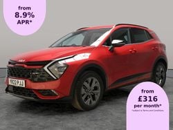 Red Used 2022 Kia Sportage GT-Line SUV | £22,362 (Good price)